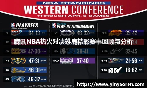 腾讯NBA热火对决雄鹿精彩赛事回顾与分析